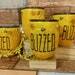 Buzzed/Honey Bee/Wine Tumbler/wine gift/honey comb