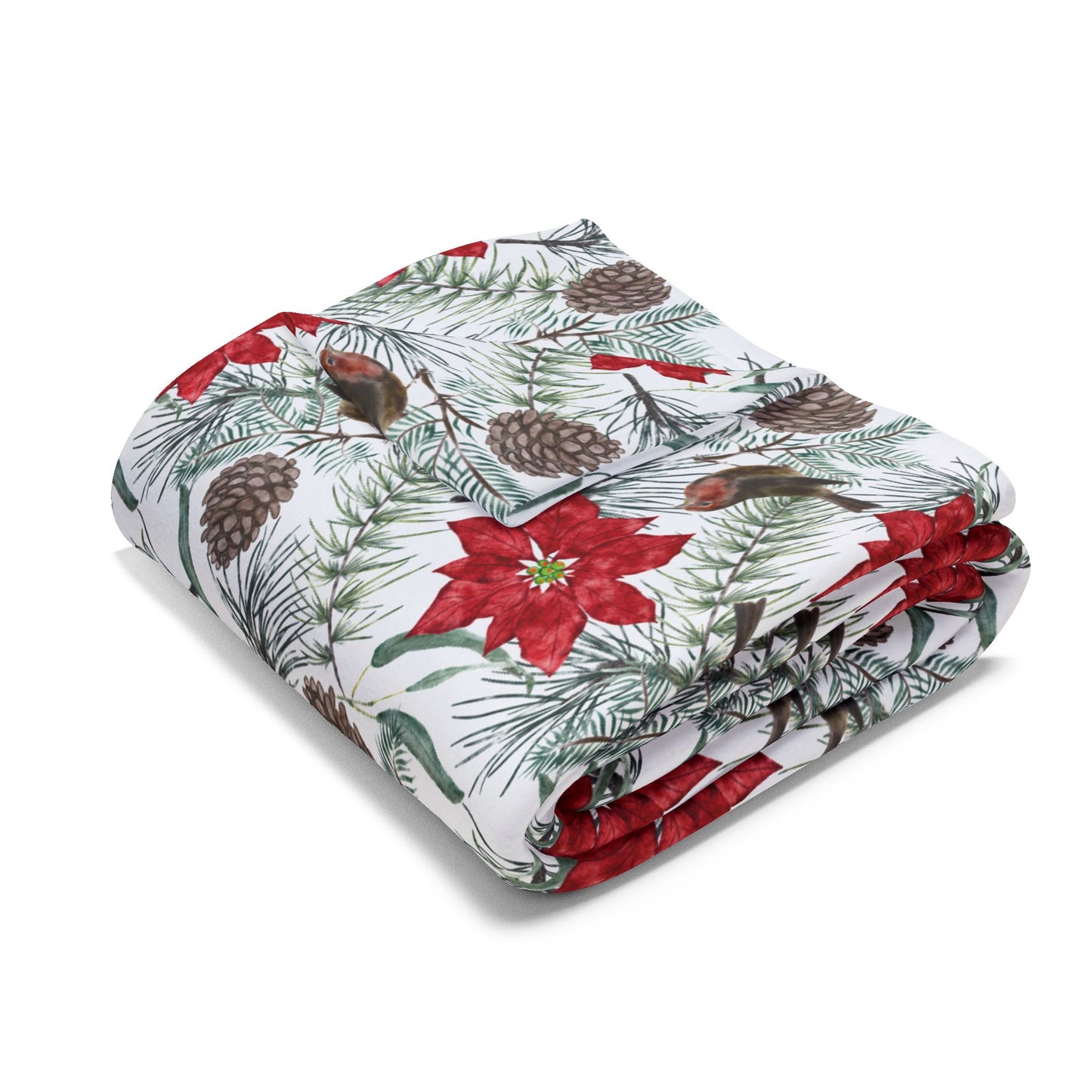 Evergreen Christmas Comfort Blanket