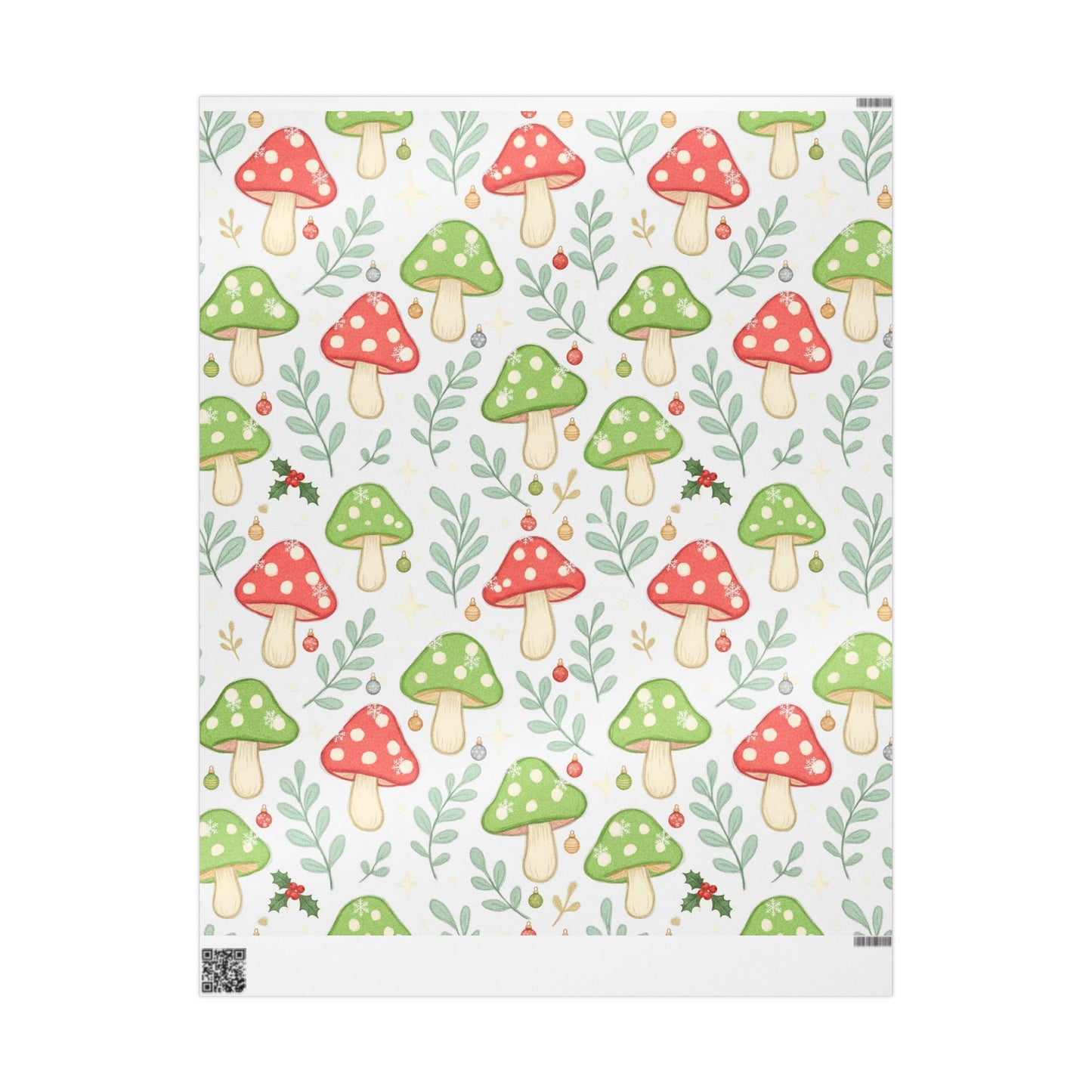 Merry Mushroom Magic (Wrapping Papper)