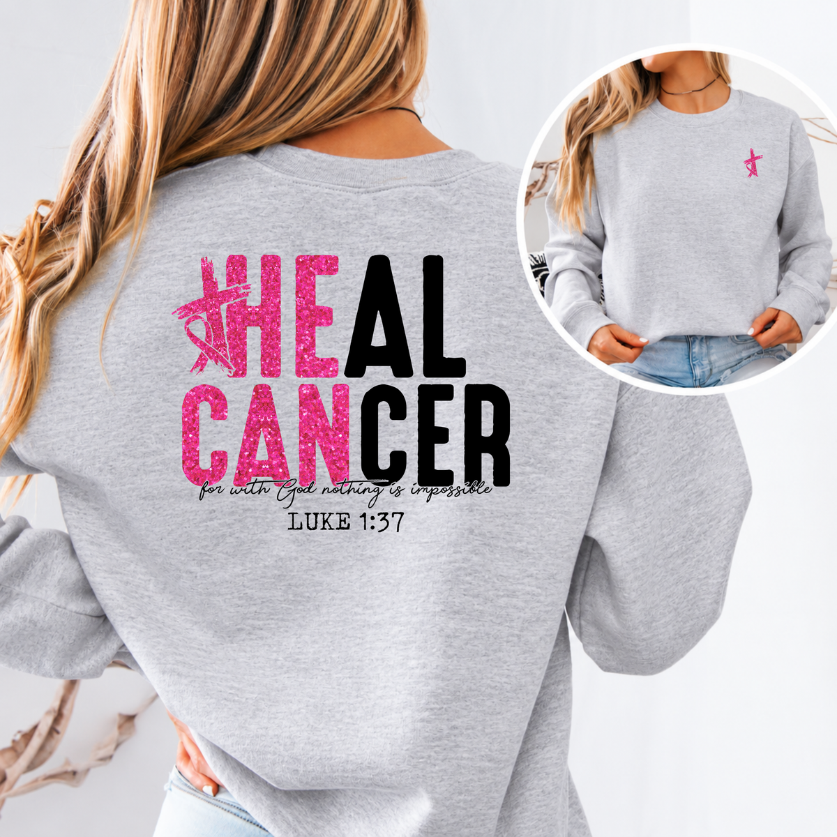 HEAL Cancer Breast Cancer Awareness T-Shirt & Sweatshirt