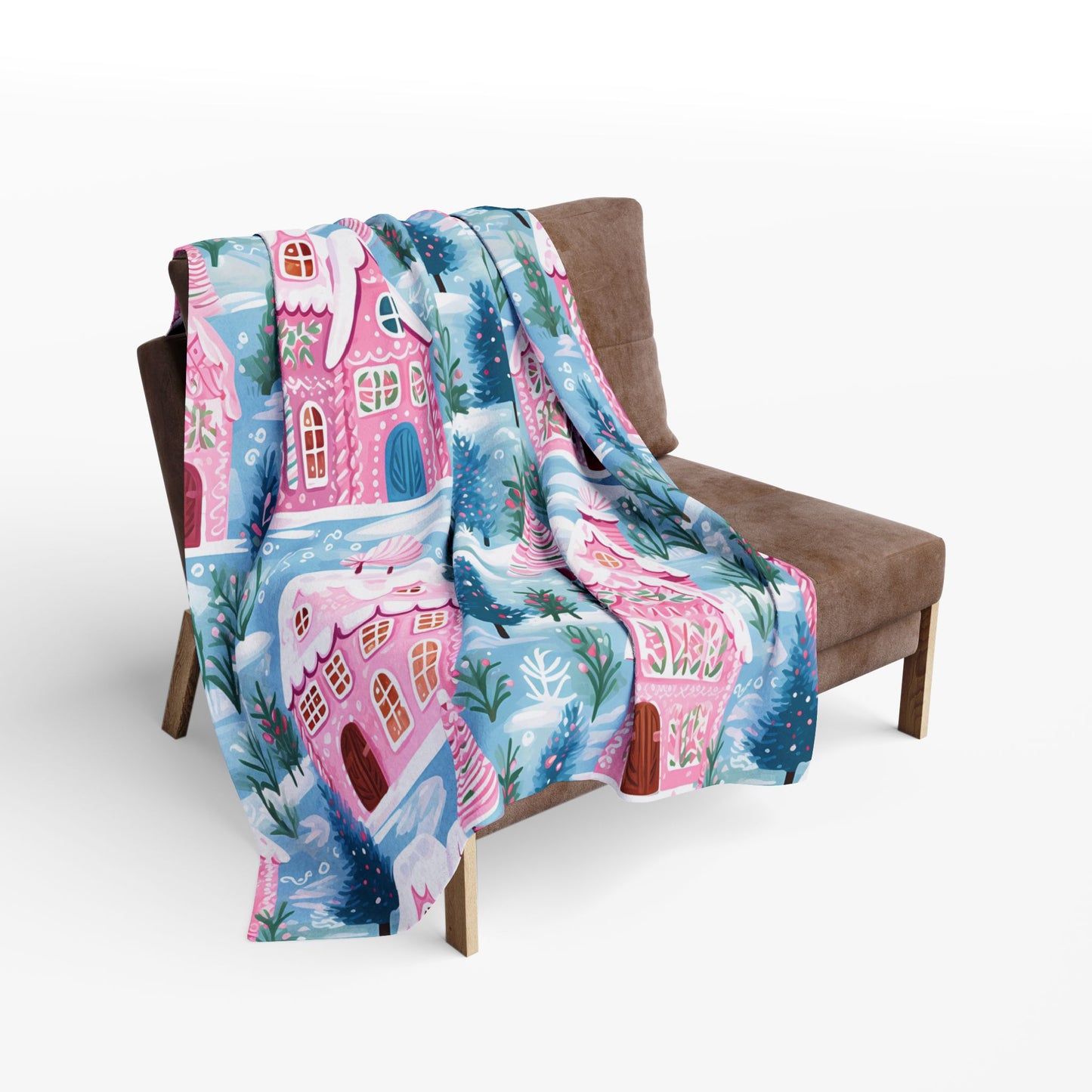 Pink Peppermint Wonderland Blanket