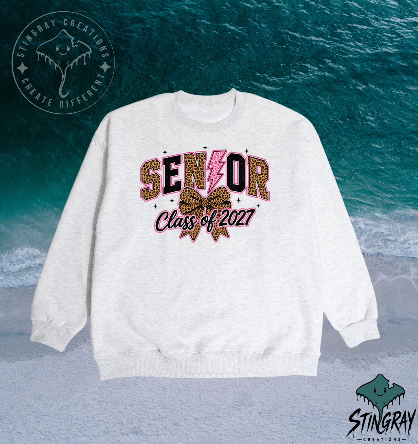 Senior Class of 2027 T Shirt & Crewneck Sweatshirt | Trendy Class of 2027 Apparel
