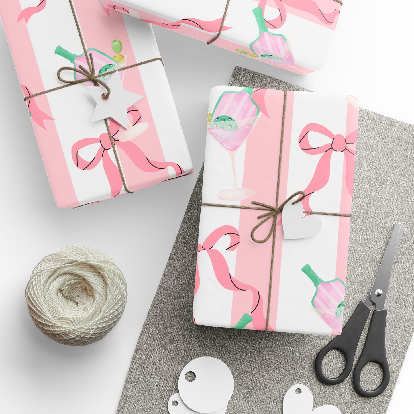 🎀 Pickleball Happy Hour (Wrapping Papper)