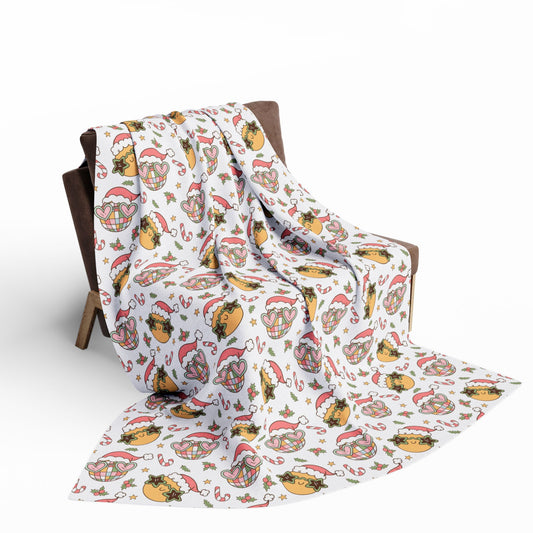 Groovy Christmas Vibes Blanket
