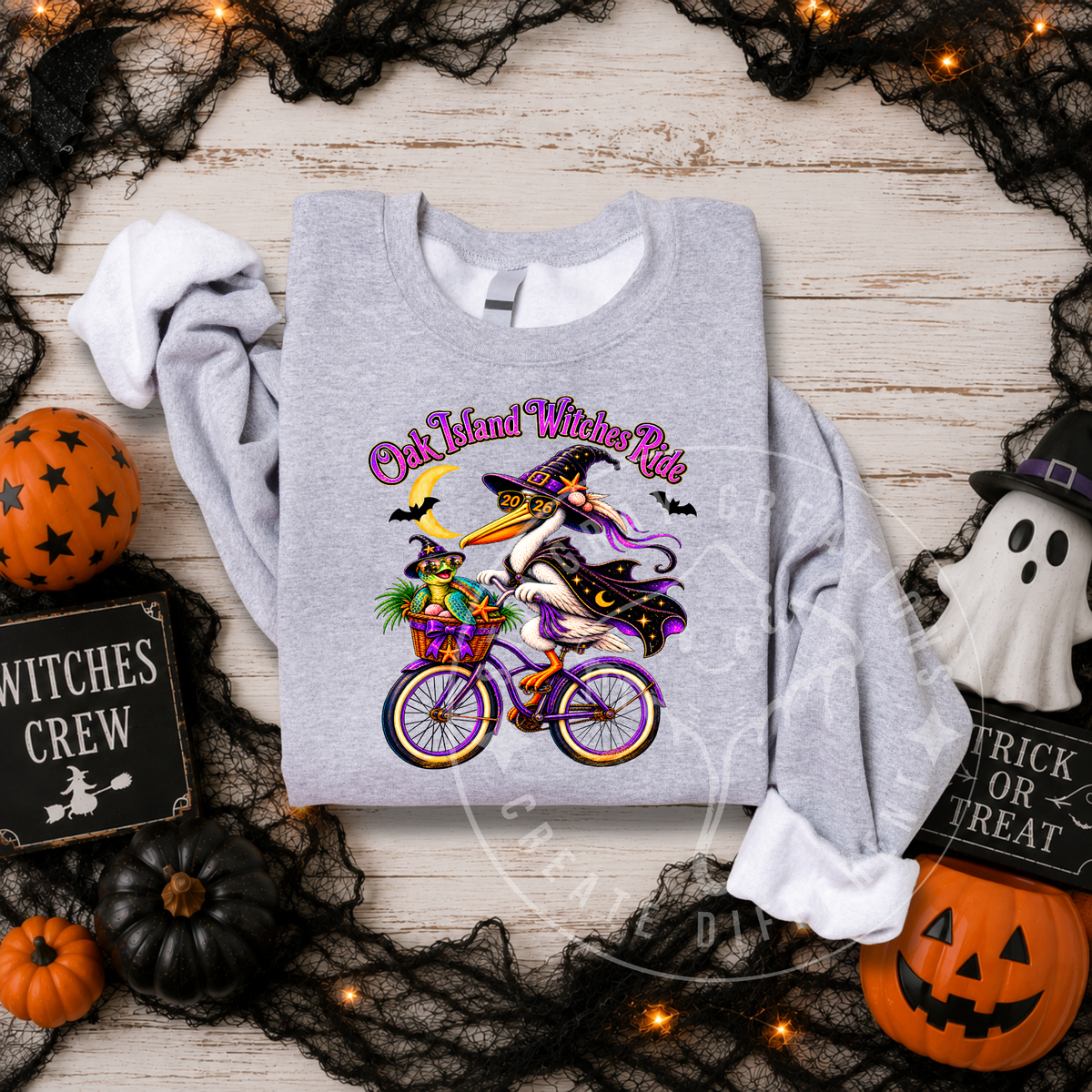 Official Oak Island Witches Ride SWEATSHIRT 2026
