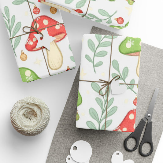 Merry Mushroom Magic (Wrapping Papper)