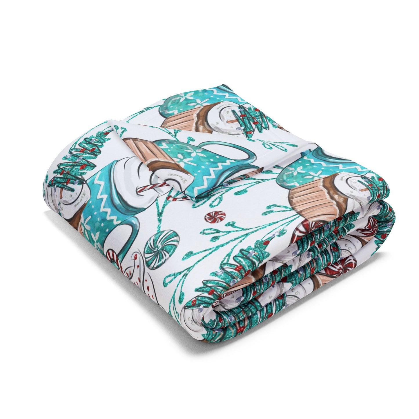 ☕🍬 “Holiday Treats & Sweets” Blanket