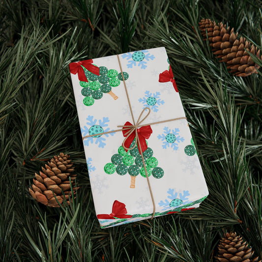 Snowflakes & Paddle Pines (Wrapping Papper)