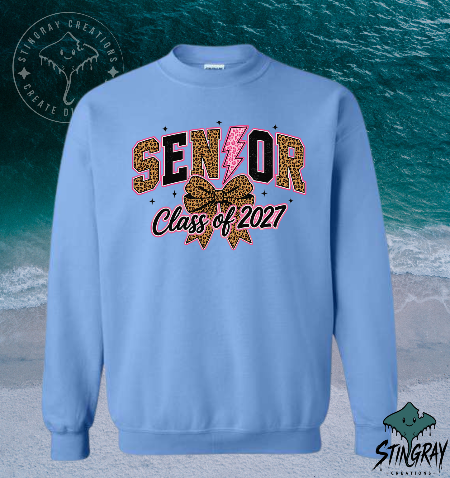 Senior Class of 2027 T Shirt & Crewneck Sweatshirt | Trendy Class of 2027 Apparel