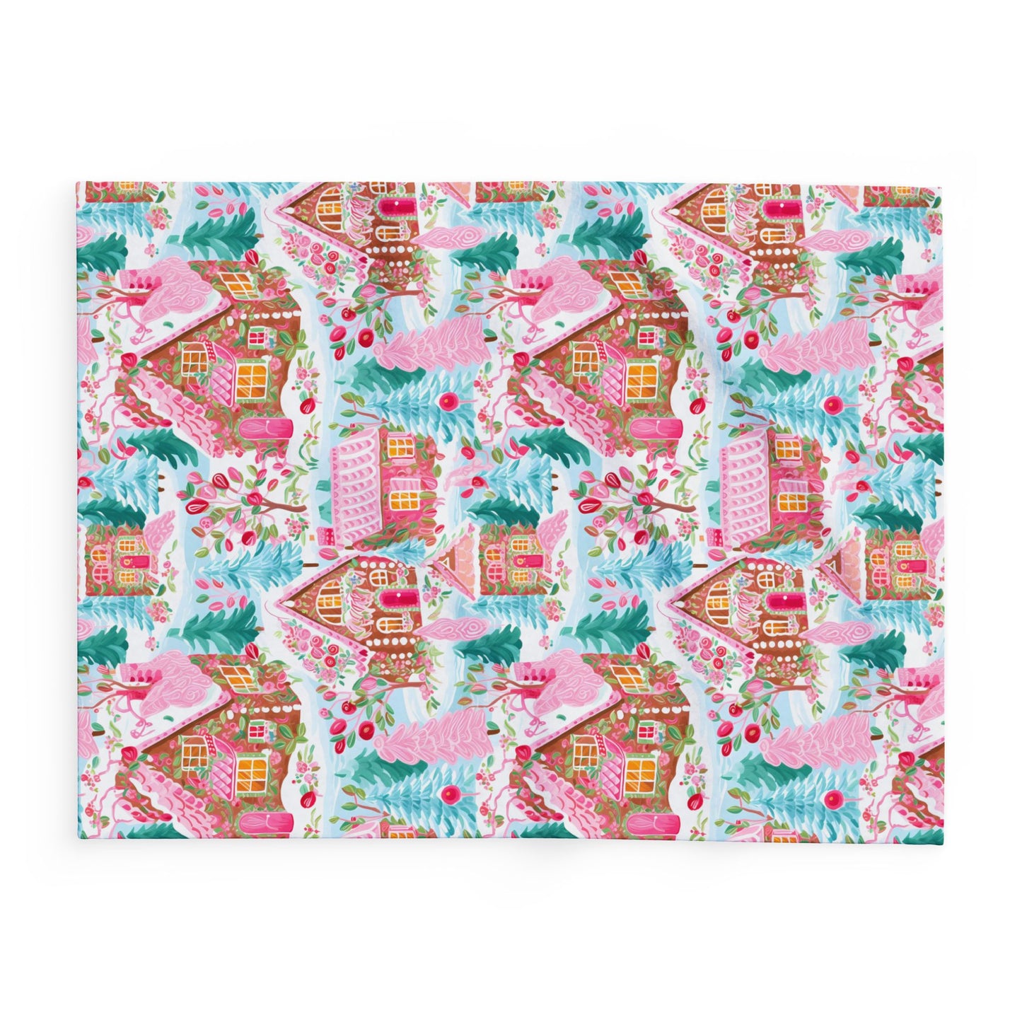 Sugarplum Garden Village Blanket
