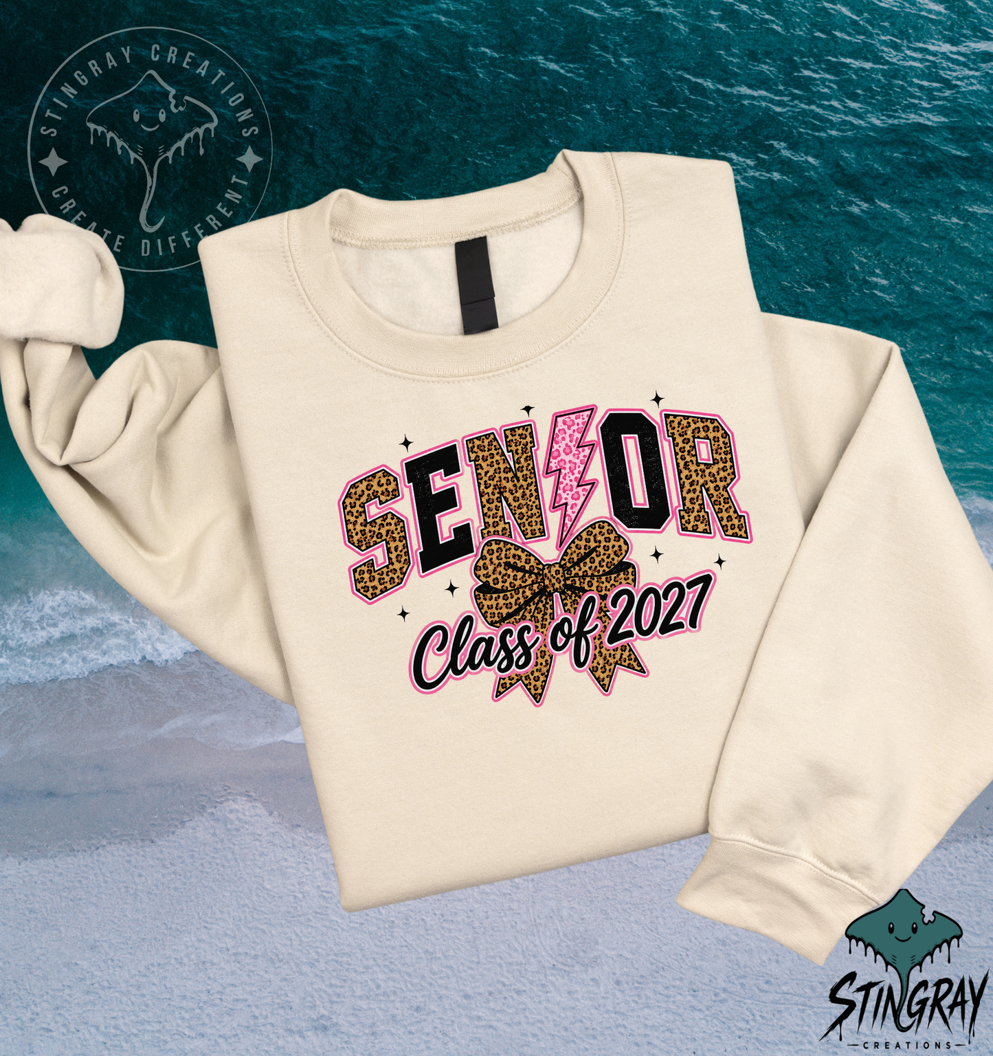 Senior Class of 2027 T Shirt & Crewneck Sweatshirt | Trendy Class of 2027 Apparel