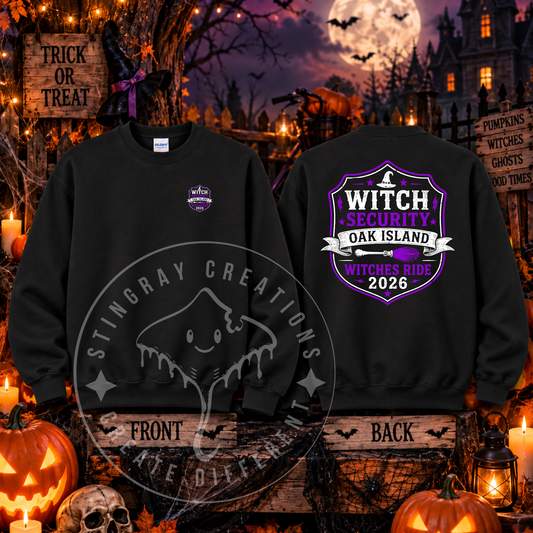 Official Oak Island Witch Security Sweatshirt 2026