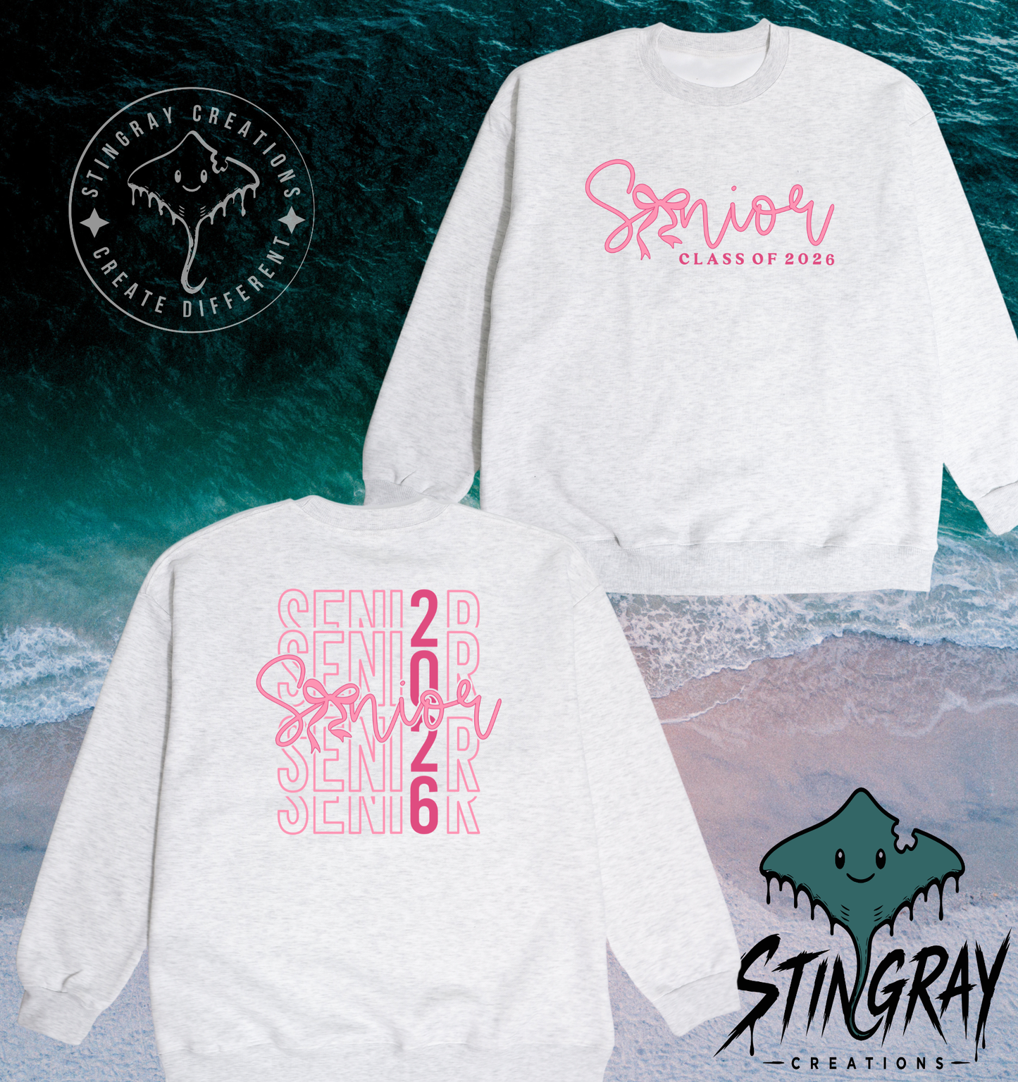 Senior Class of 2026 T Shirt & Crewneck Sweatshirt | Senior Year Apparel