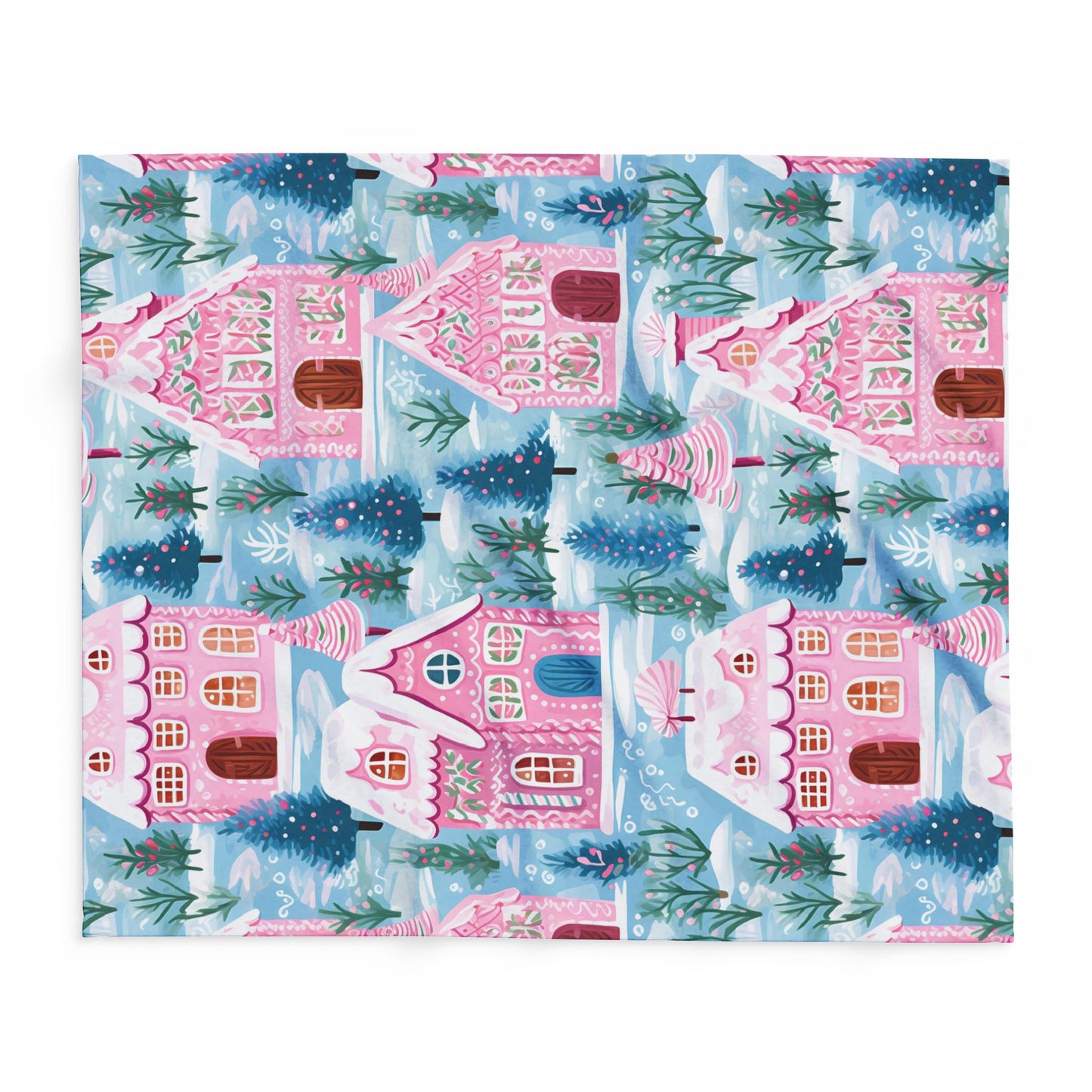 Pink Peppermint Wonderland Blanket