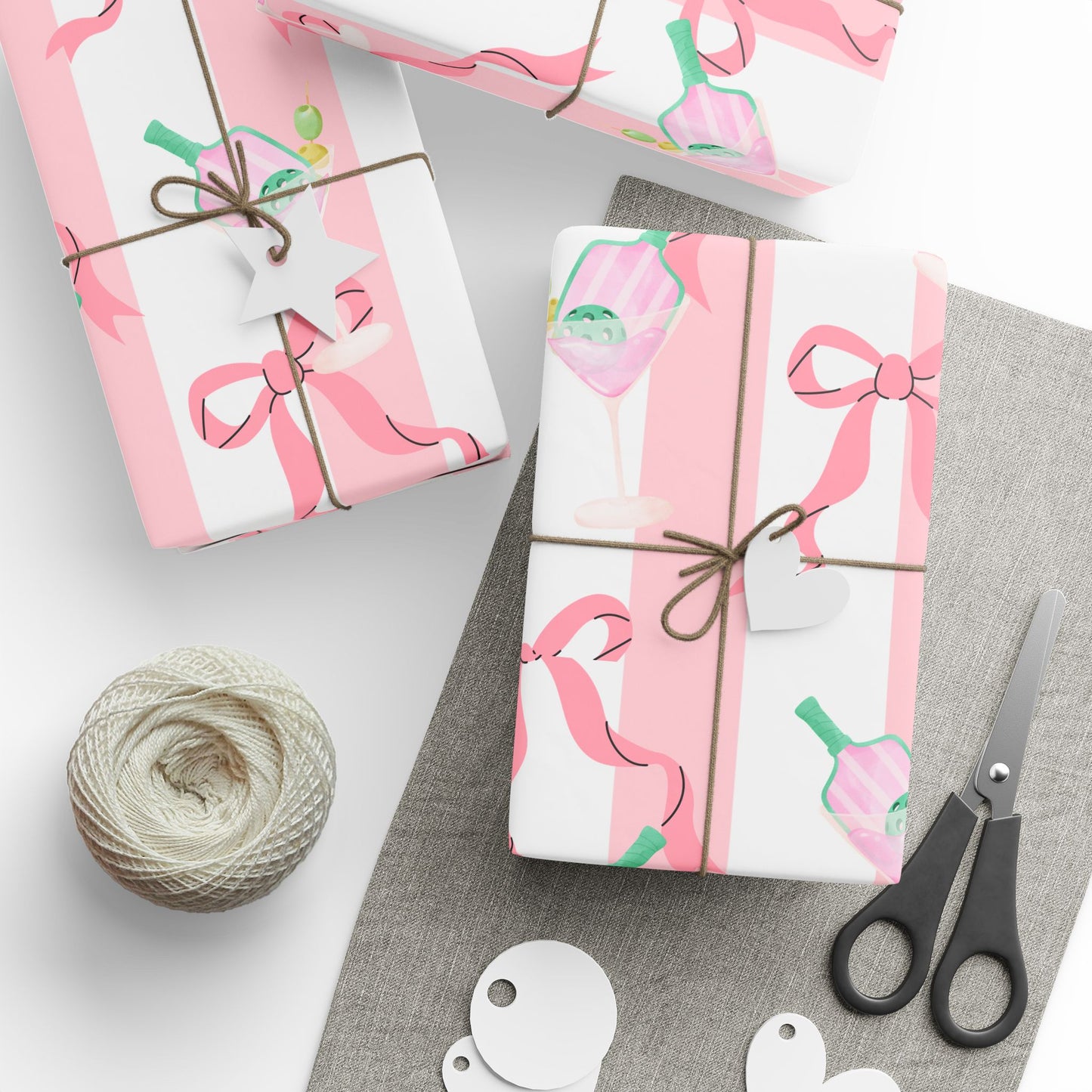 🎀 Pickleball Happy Hour (Wrapping Papper)