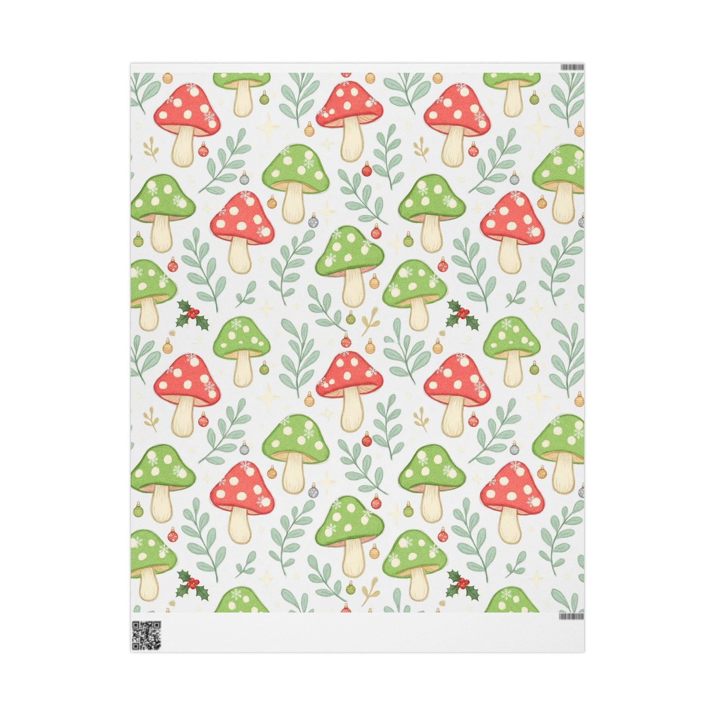 Merry Mushroom Magic (Wrapping Papper)