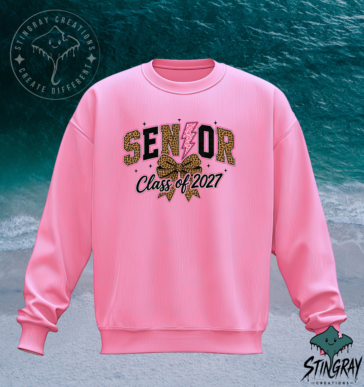Senior Class of 2027 T Shirt & Crewneck Sweatshirt | Trendy Class of 2027 Apparel