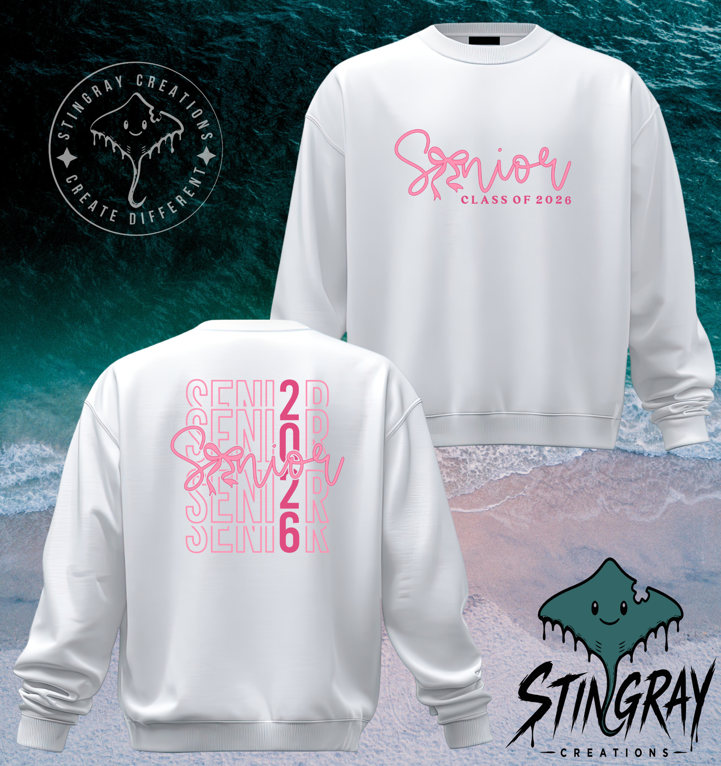 Senior Class of 2026 T Shirt & Crewneck Sweatshirt | Senior Year Apparel