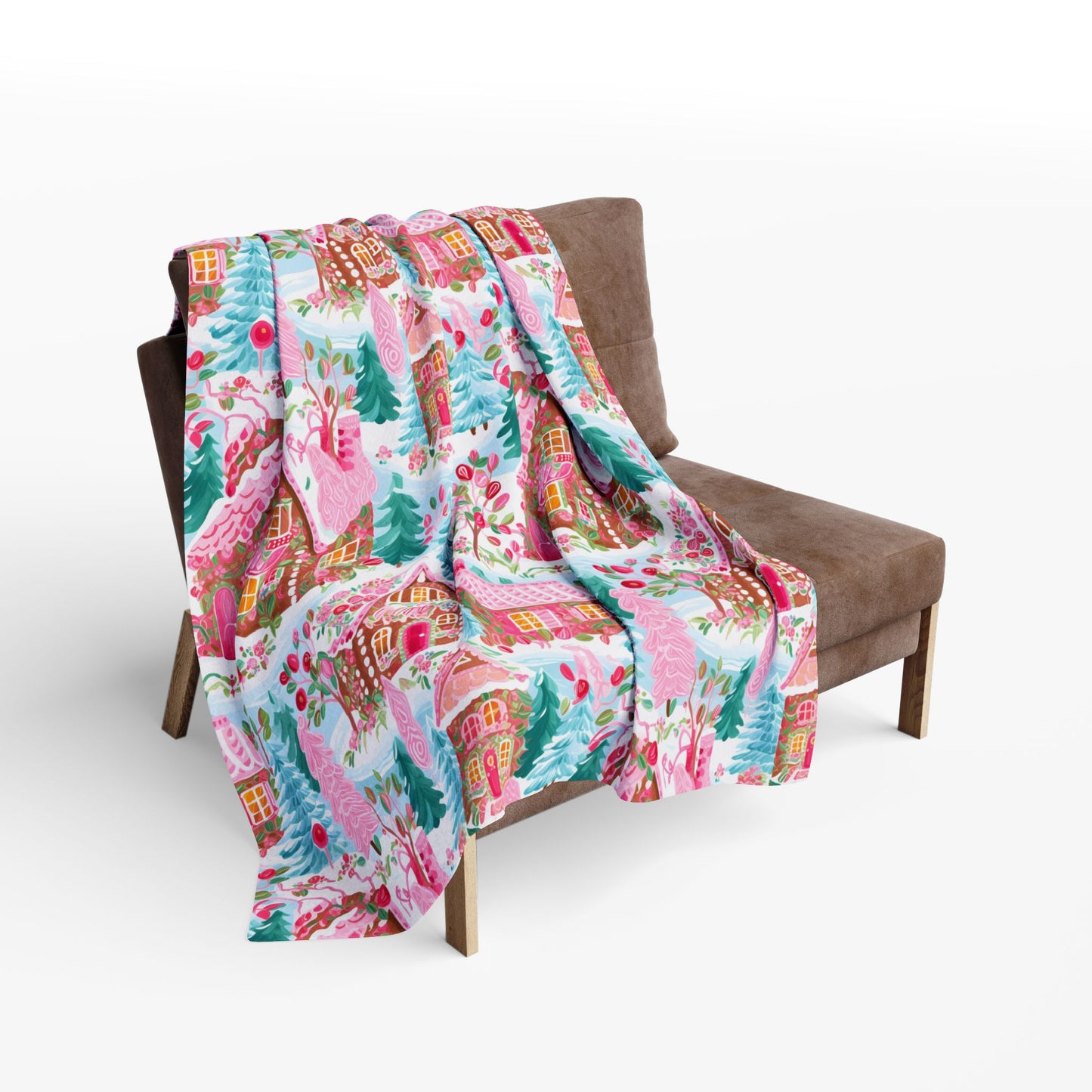 Sugarplum Garden Village Blanket