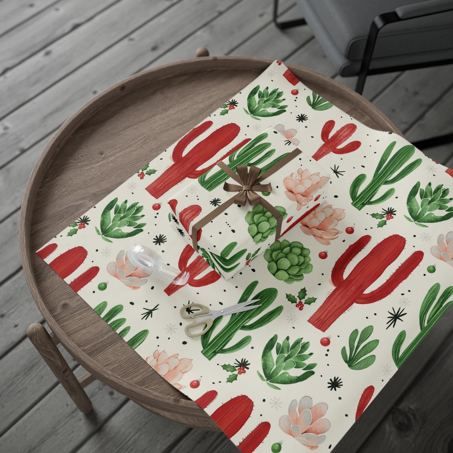 Prickly but Merry (Wrapping Papper)
