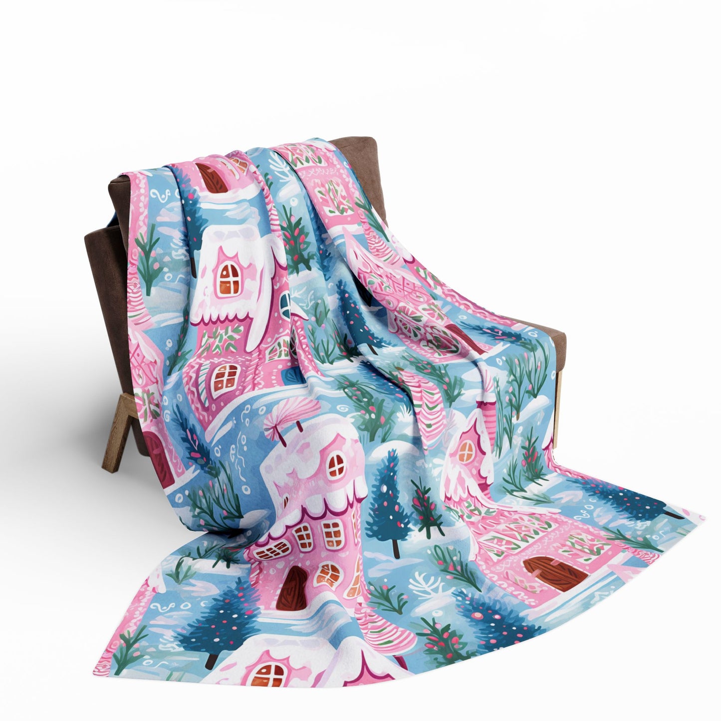 Pink Peppermint Wonderland Blanket