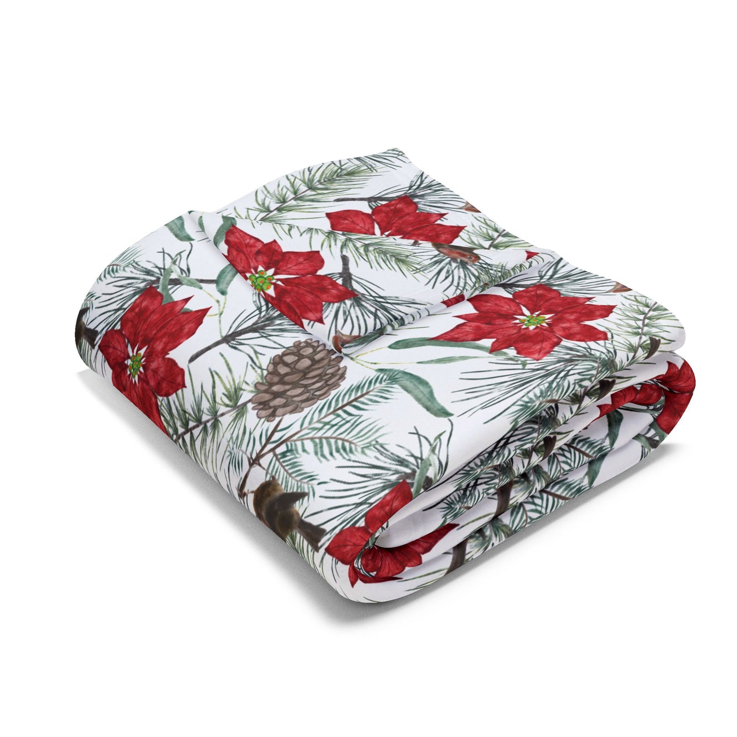 Evergreen Christmas Comfort Blanket
