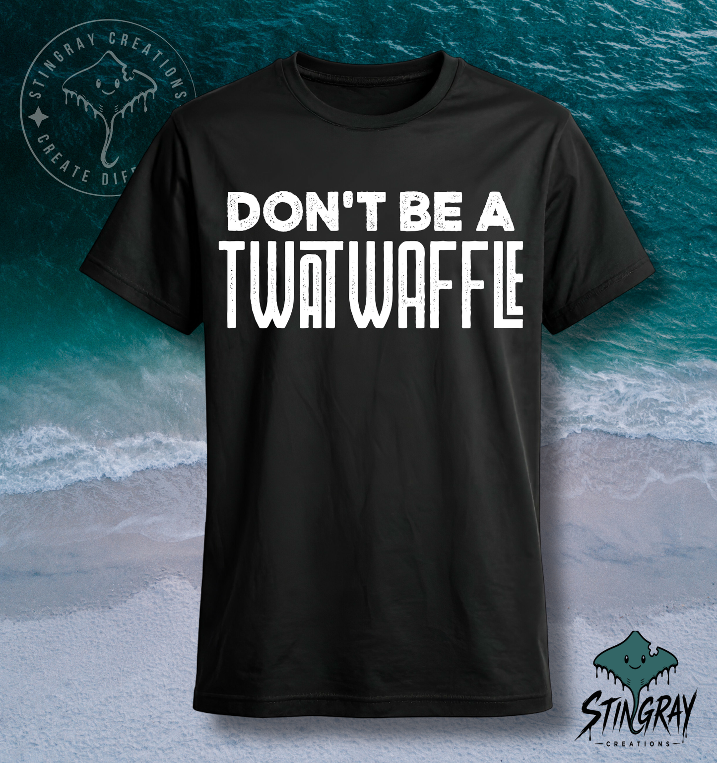Don’t Be a Twatwaffle T-Shirt & Crewneck Sweatshirt | Funny Sarcastic Shirt