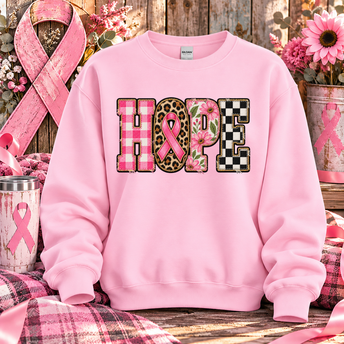 HOPE Breast Cancer Awareness T-Shirt & Sweatshirt