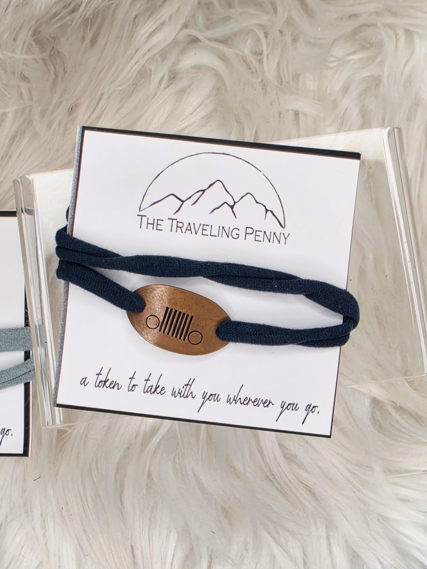 The Traveling Penny Jeep Bracelet | Jeep Grille Adventure Bracelet Gift