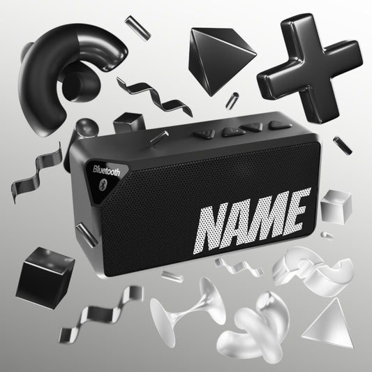 Personalized, Bluetooth Speaker Gadget, Wireless Sound System, Perfect for Parties, Travel, Home Decor, Music Lovers' Gift