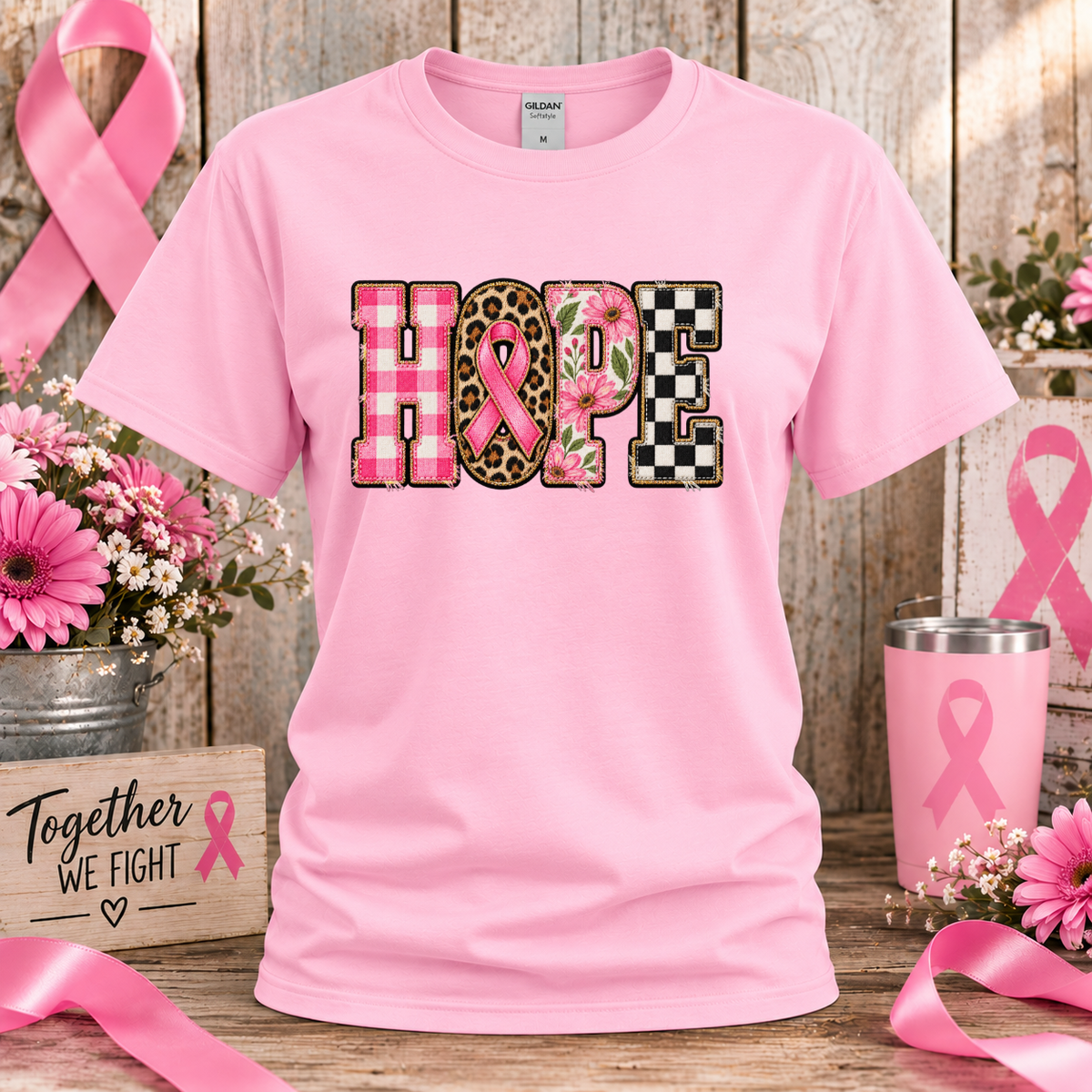 HOPE Breast Cancer Awareness T-Shirt & Sweatshirt