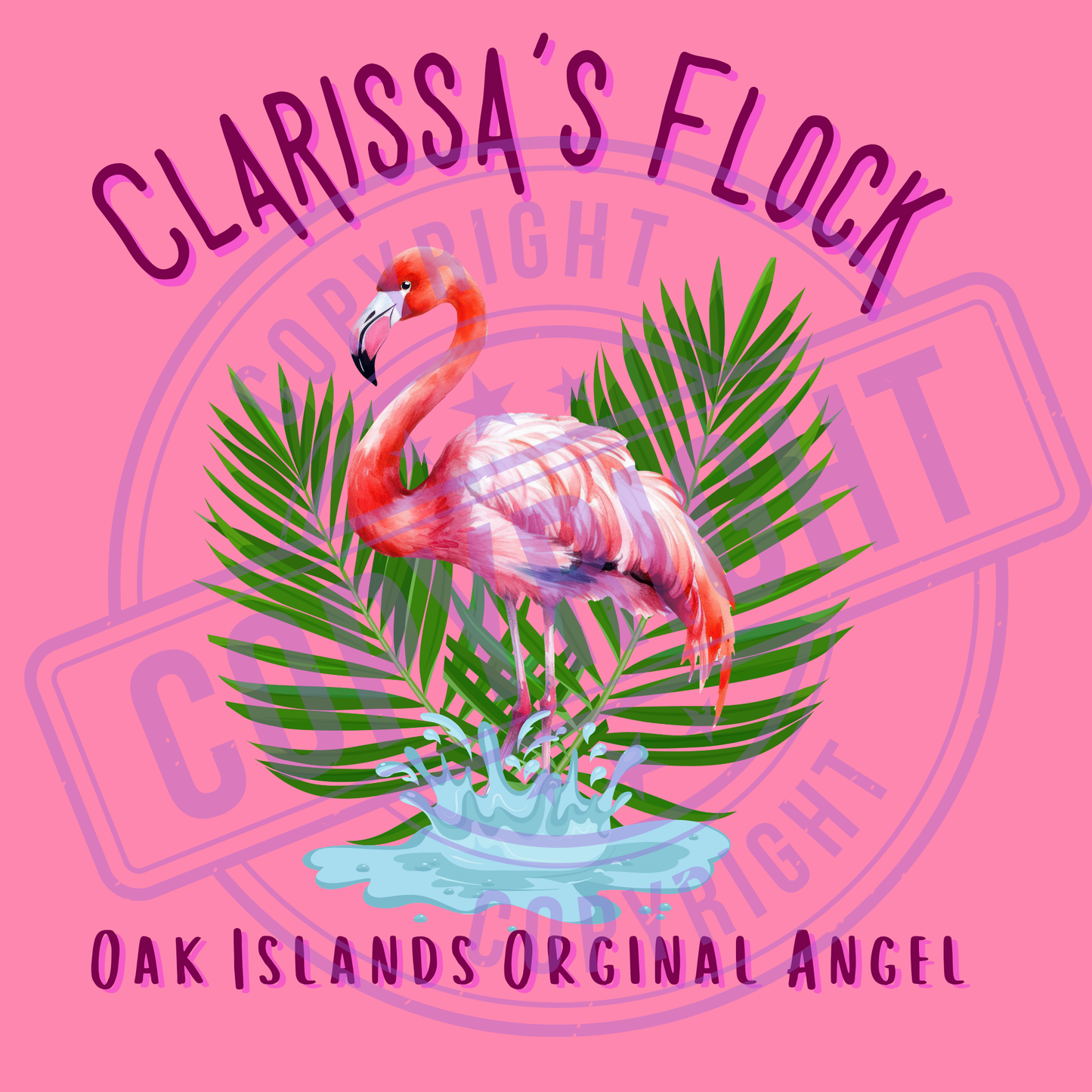 Clarissa's Flock (Oak Island's Original Angel)