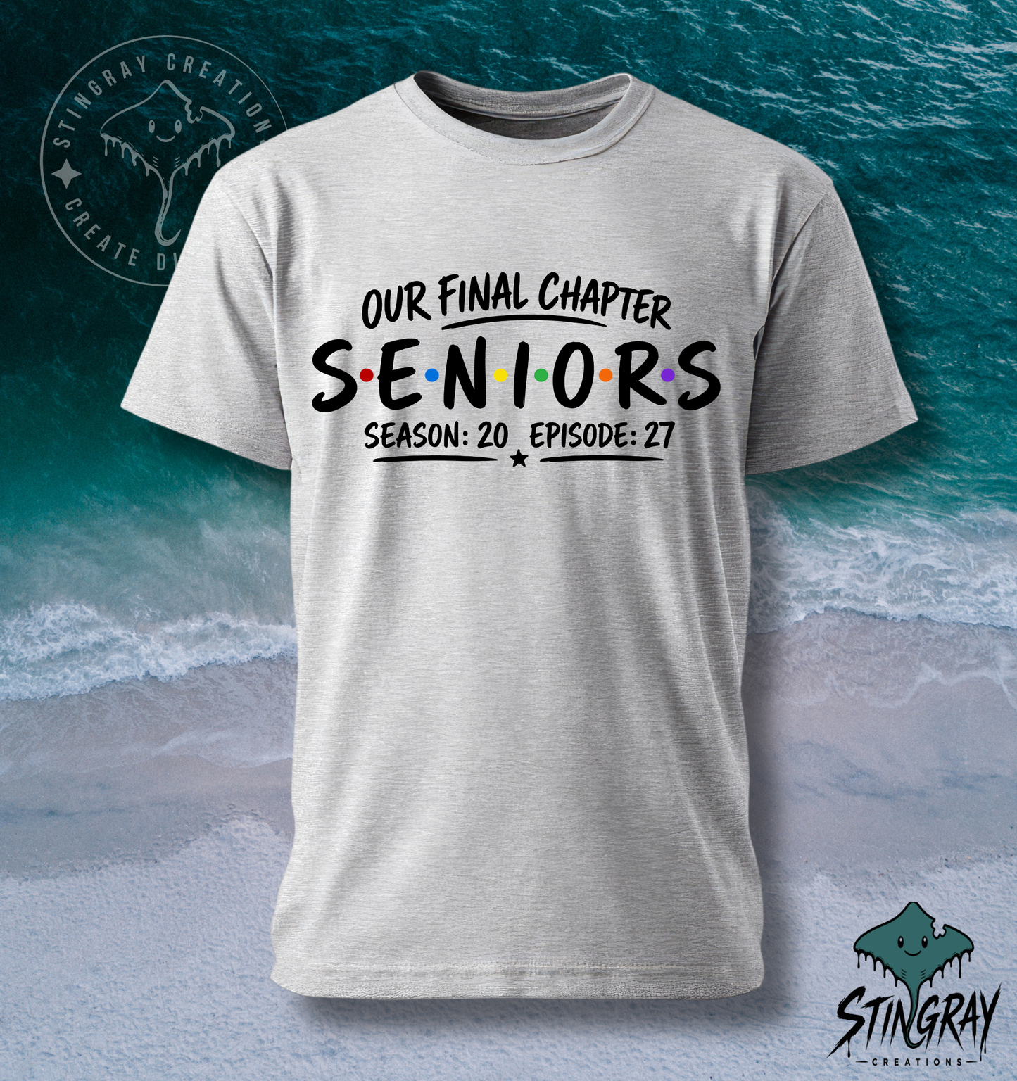 Our Final Chapter Seniors Class of 2027 T Shirt & Crewneck Sweatshirt