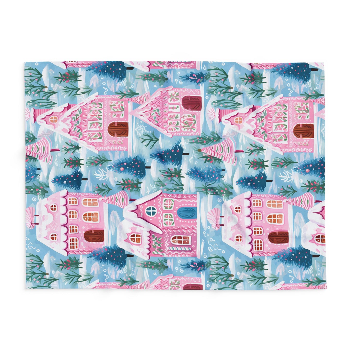 Pink Peppermint Wonderland Blanket