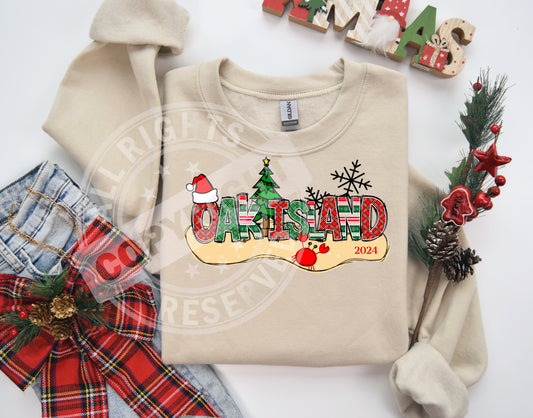 Oak Island 2024 Holiday Shirt