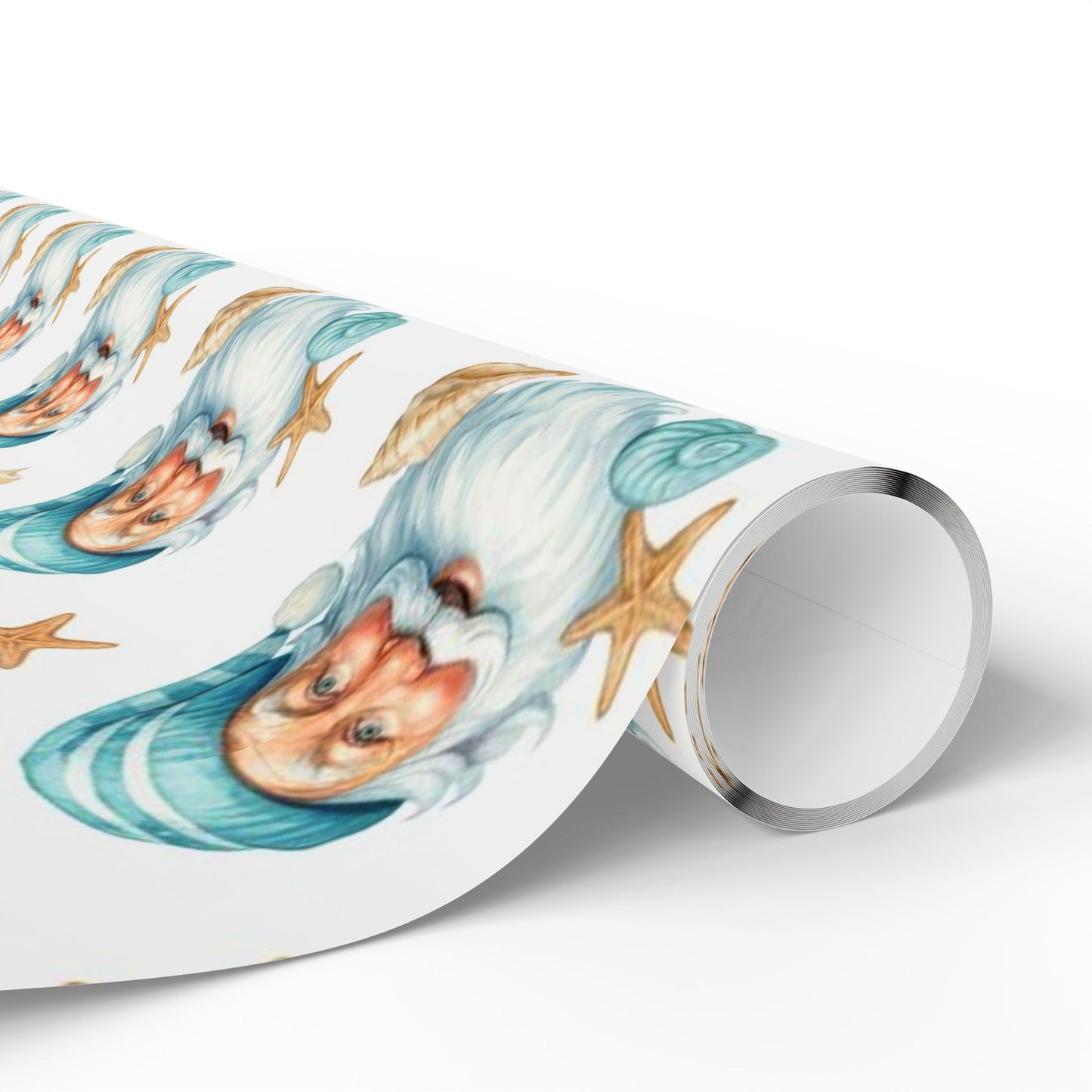 Seaside Santa (Wrapping Papper)