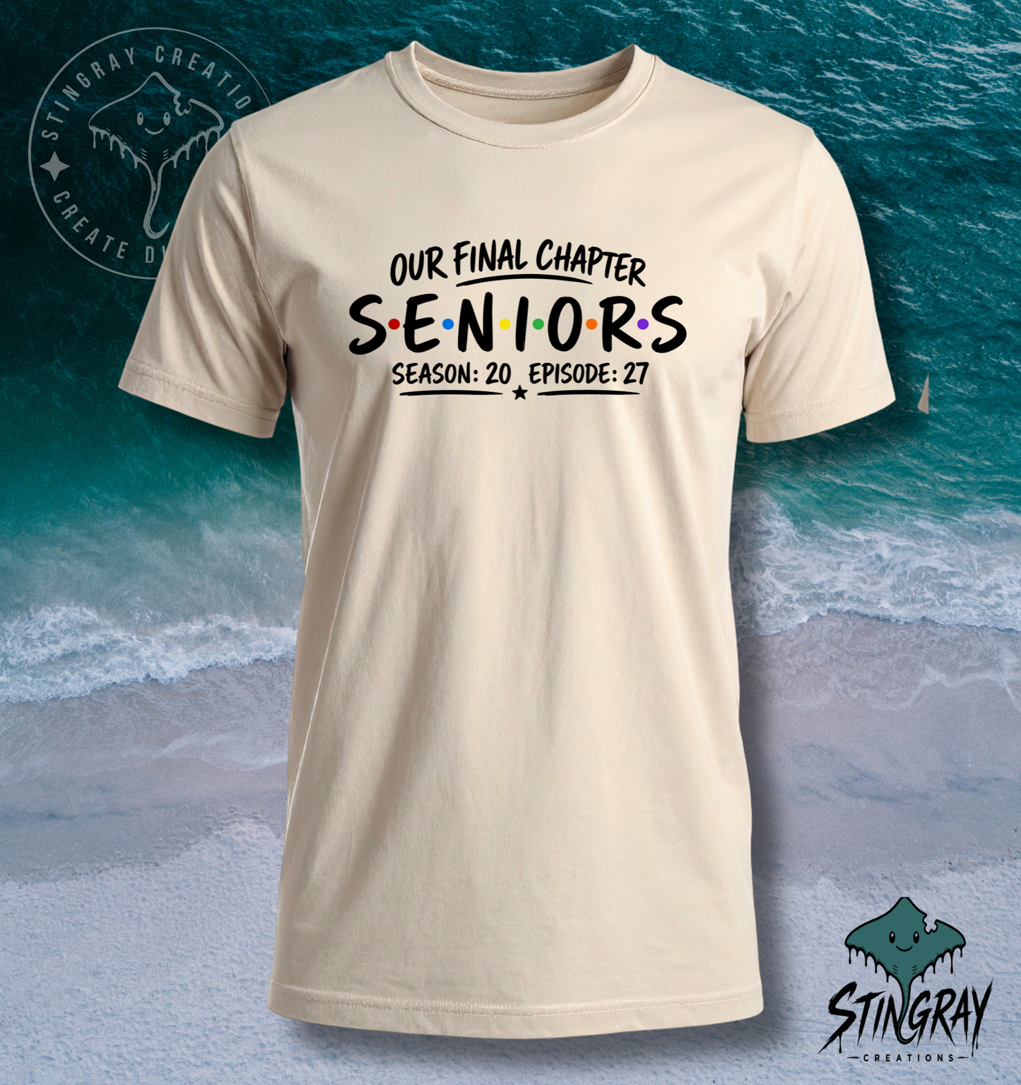 Our Final Chapter Seniors Class of 2027 T Shirt & Crewneck Sweatshirt
