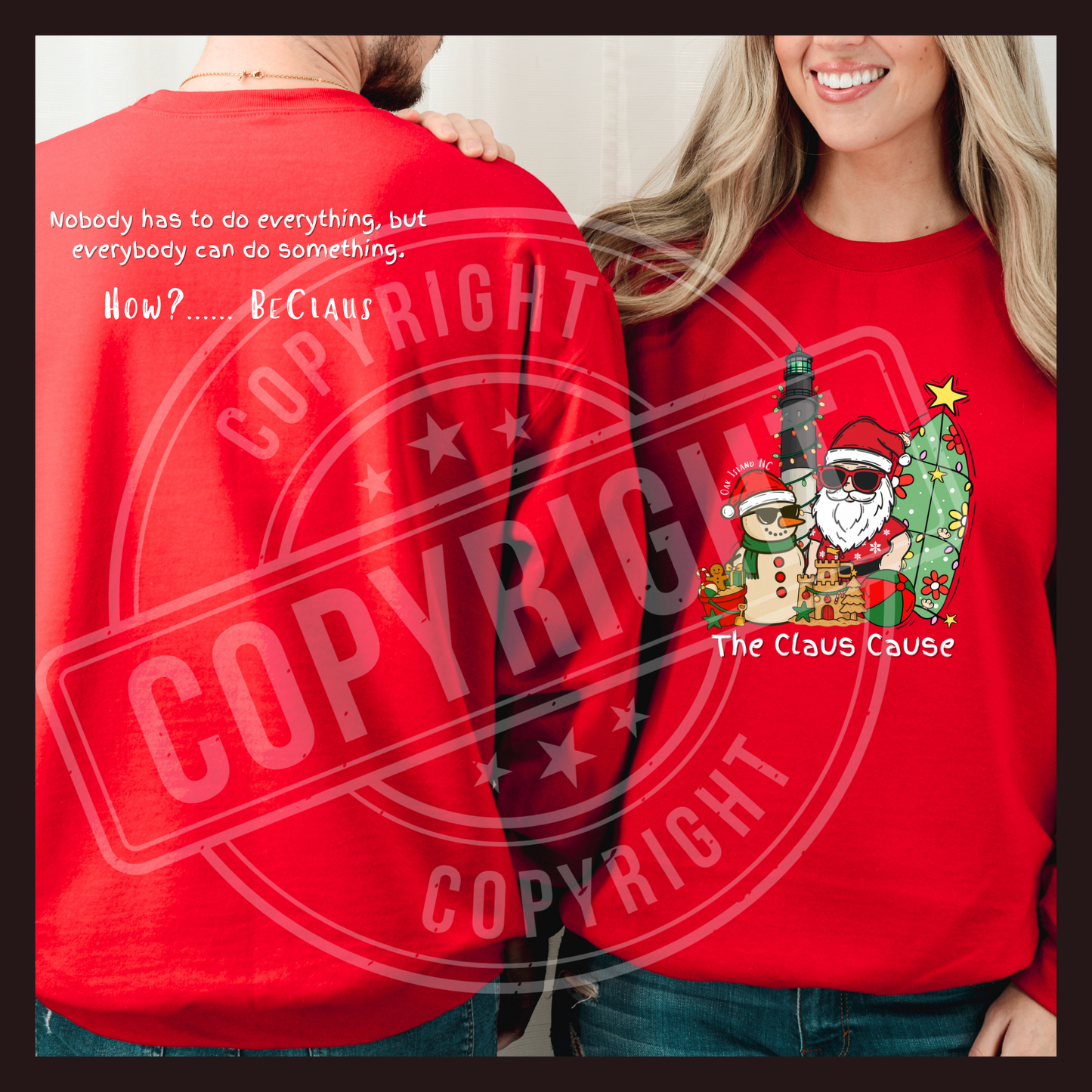 Official Oak Island Claus Cause (Sweatshirt/T-shirt)