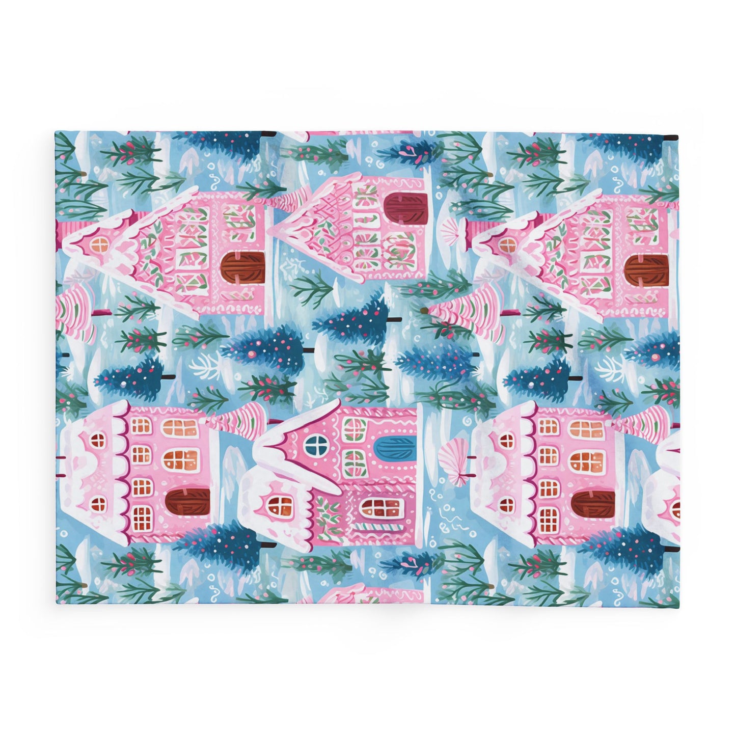 Pink Peppermint Wonderland Blanket