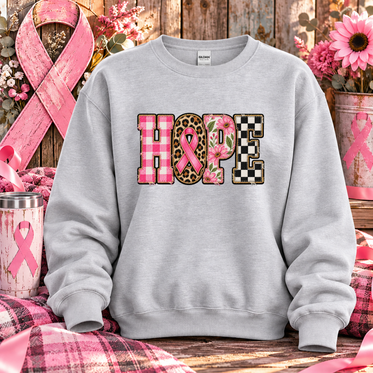 HOPE Breast Cancer Awareness T-Shirt & Sweatshirt