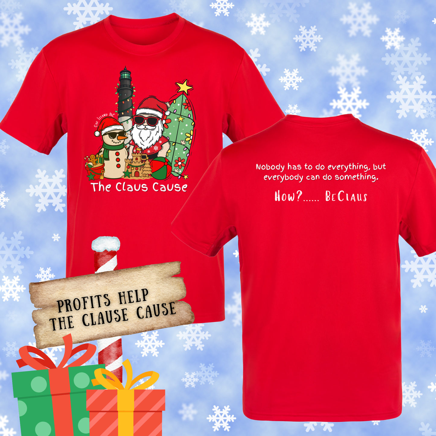 Official Oak Island Claus Cause (Sweatshirt/T-shirt)