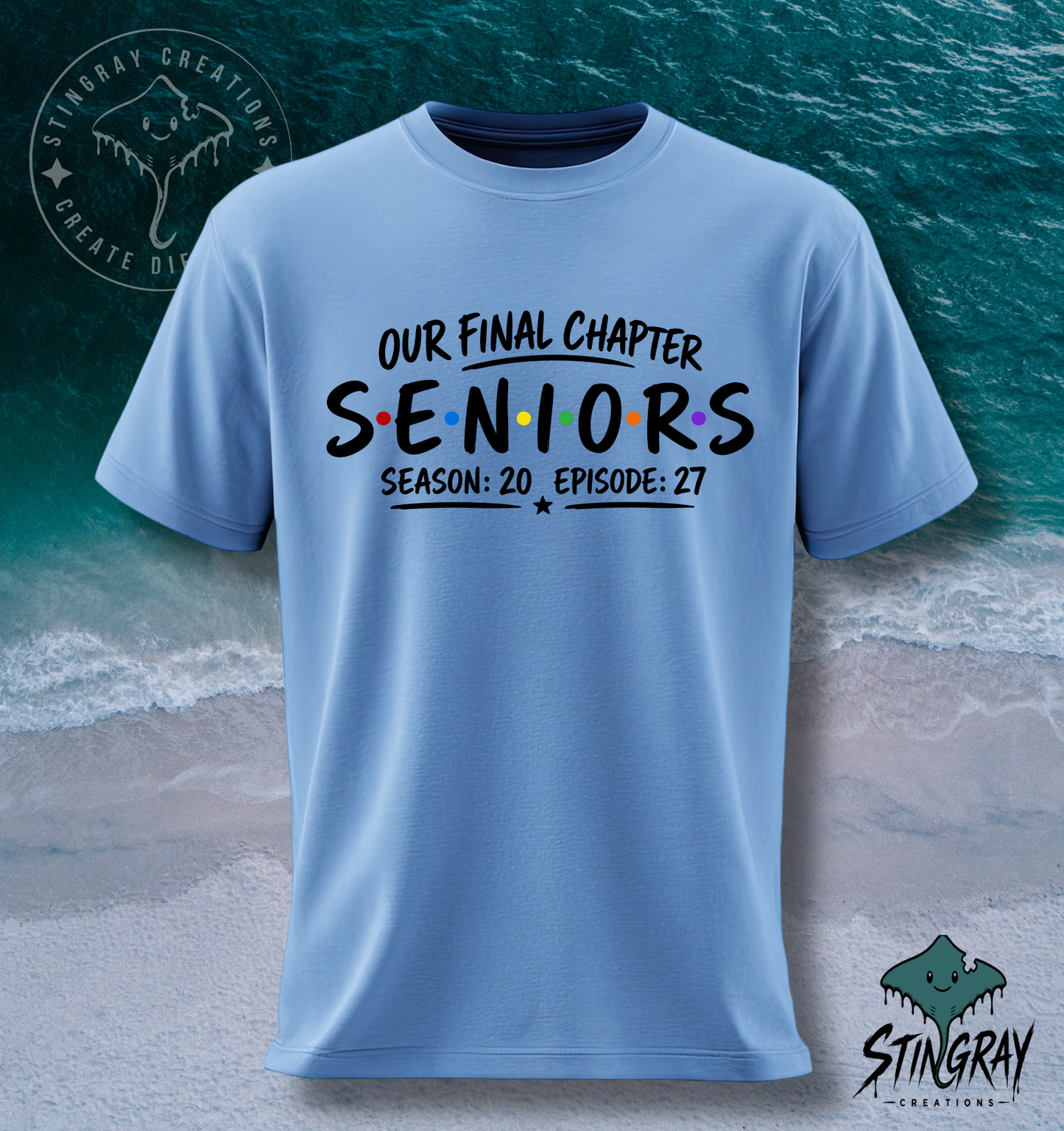 Our Final Chapter Seniors Class of 2027 T Shirt & Crewneck Sweatshirt