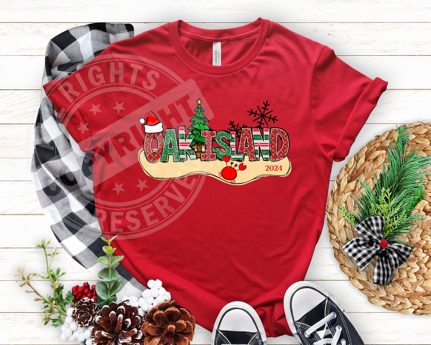 Oak Island 2024 Holiday Shirt