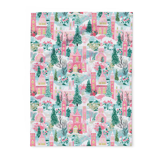 Enchanted Holiday Kingdom Blanket
