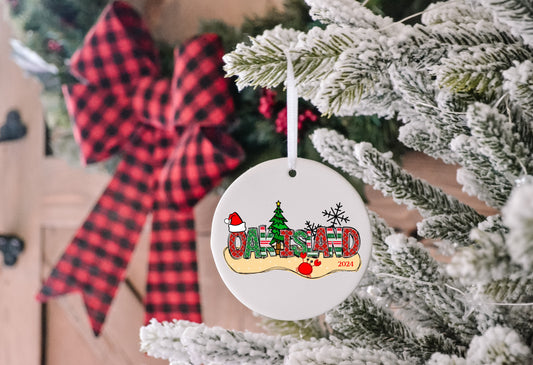 Oak Island 2024 Ornament