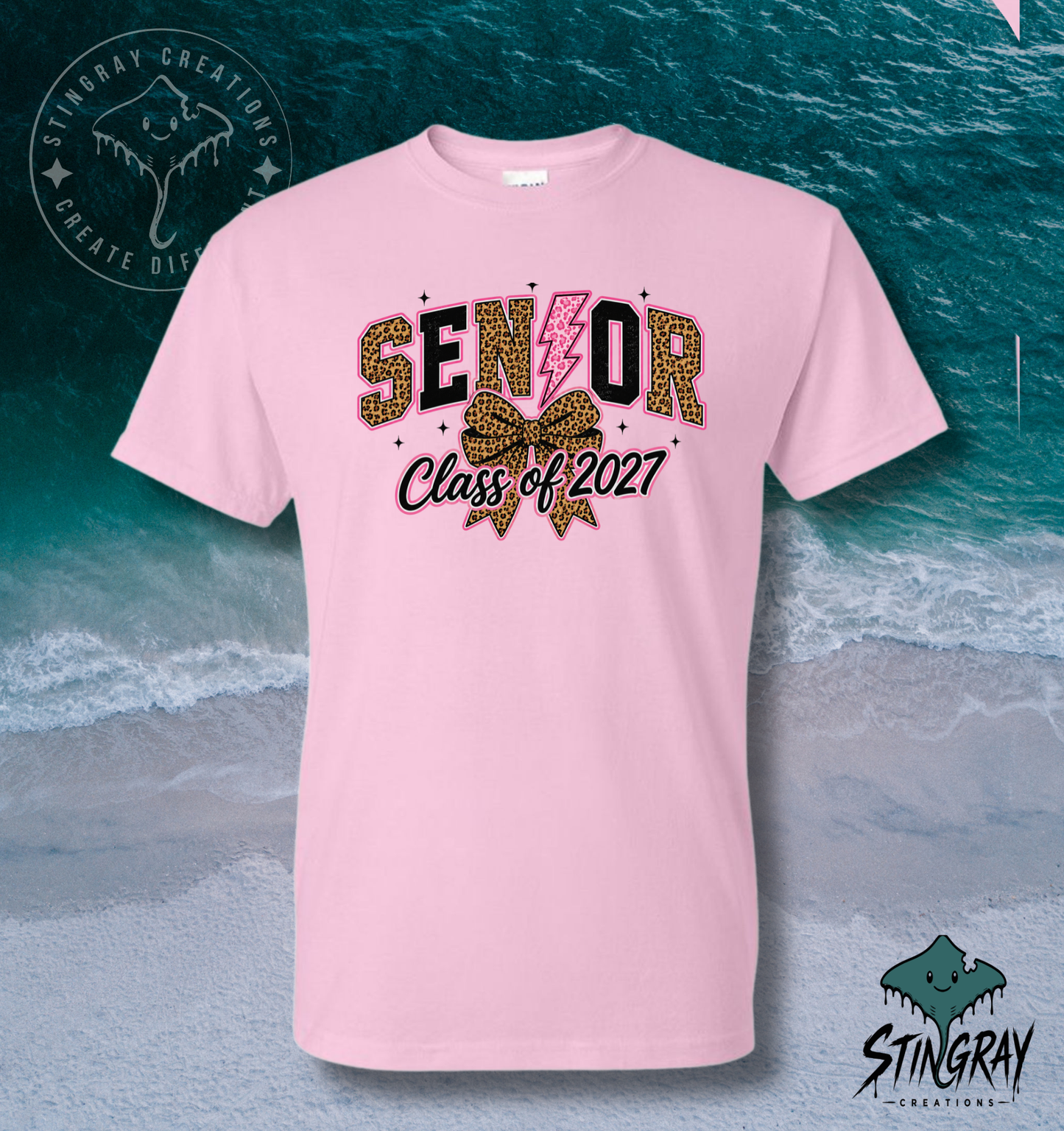 Senior Class of 2027 T Shirt & Crewneck Sweatshirt | Trendy Class of 2027 Apparel