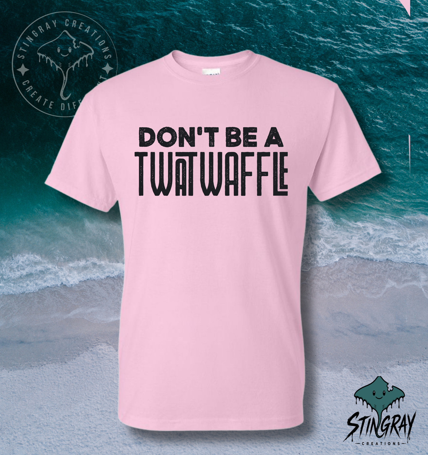 Don’t Be a Twatwaffle T-Shirt & Crewneck Sweatshirt | Funny Sarcastic Shirt