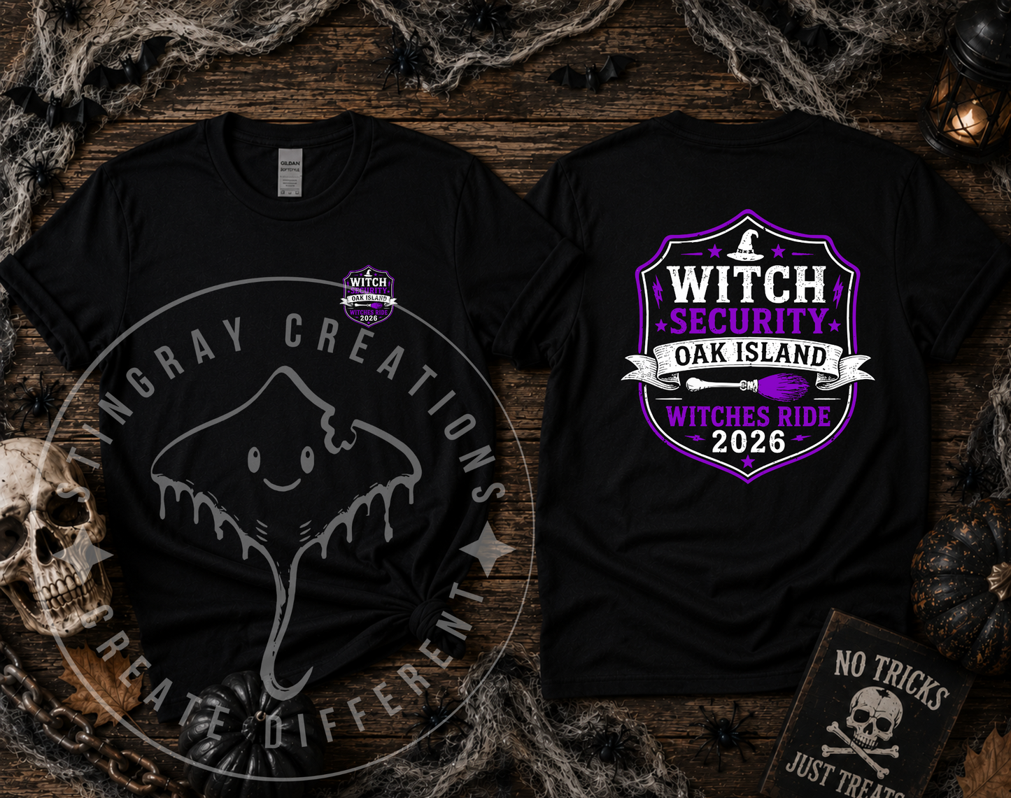 Official Oak Island Witch Security Tee 2026