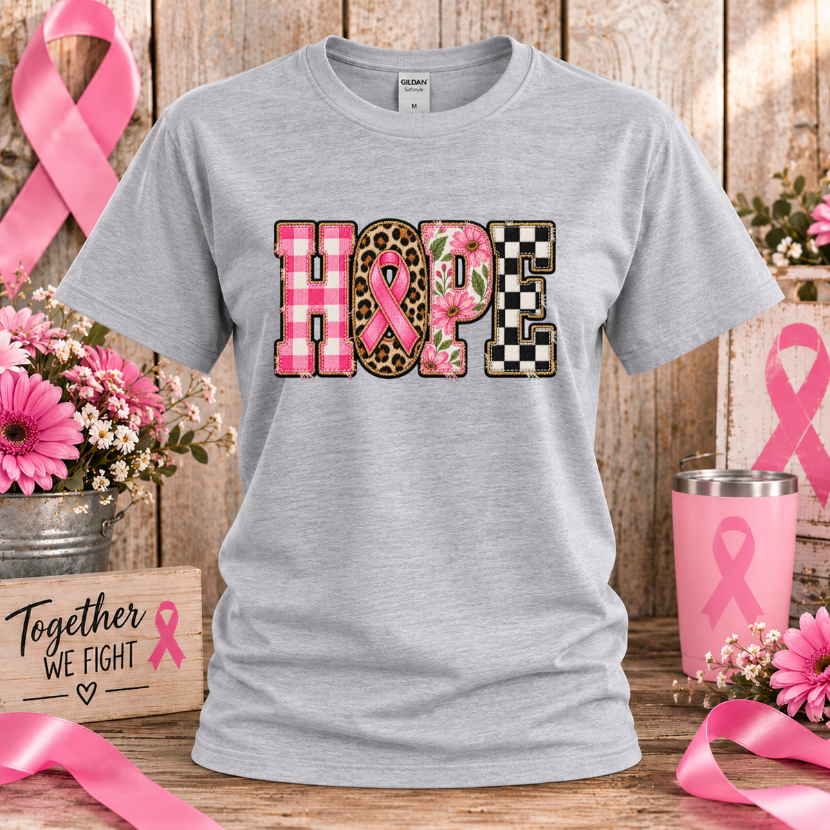 HOPE Breast Cancer Awareness T-Shirt & Sweatshirt