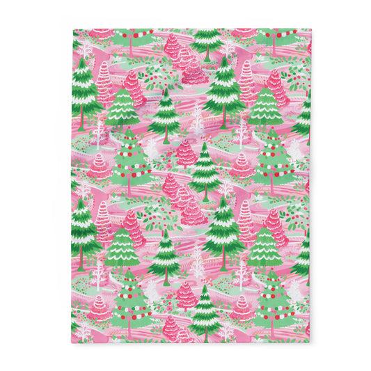 Peppermint Forest Blanket